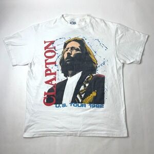 ERIC CLAPTON 1992 RARE CIVIC ARENA SHIRT TEARS IN HEAVEN‎ SOLD OUT TOUR CLAPTON